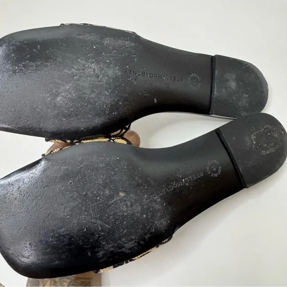 ❕SALE❕ Stella McCartney Signature Raffia Flats Size 41 - Picture 8 of 8